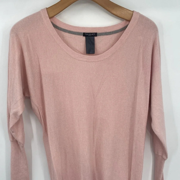 Talula Pullover Sweater‎ Womens Size Small Pink Cashmere Rabbit Hair Aritzia - Picture 5 of 12